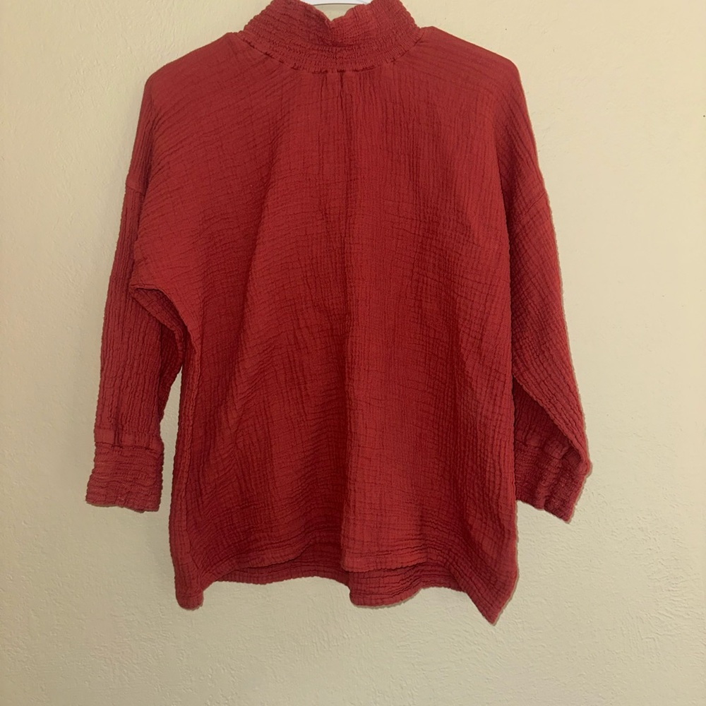 Shannon Passero Red Rhubarb Top
